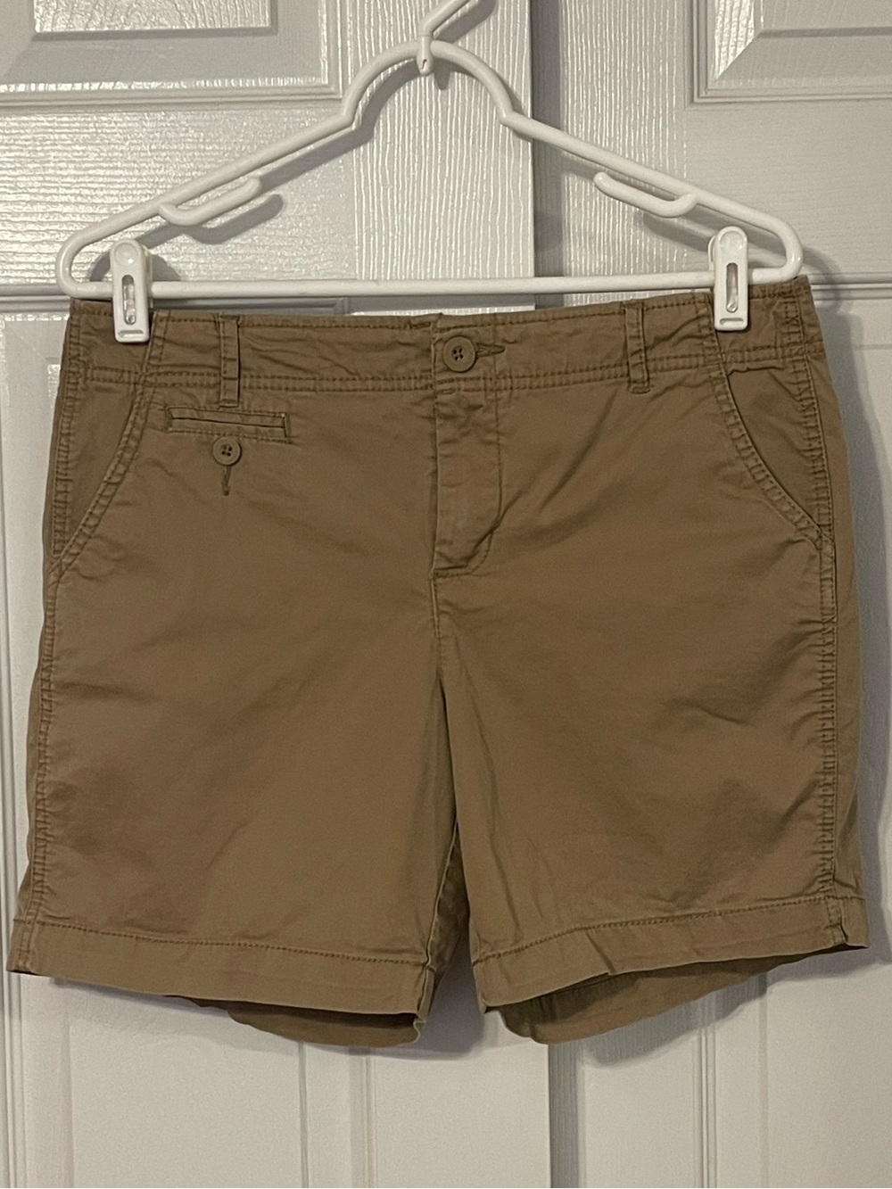 Faded Glory Tan/Camel Womens Bermuda Shorts